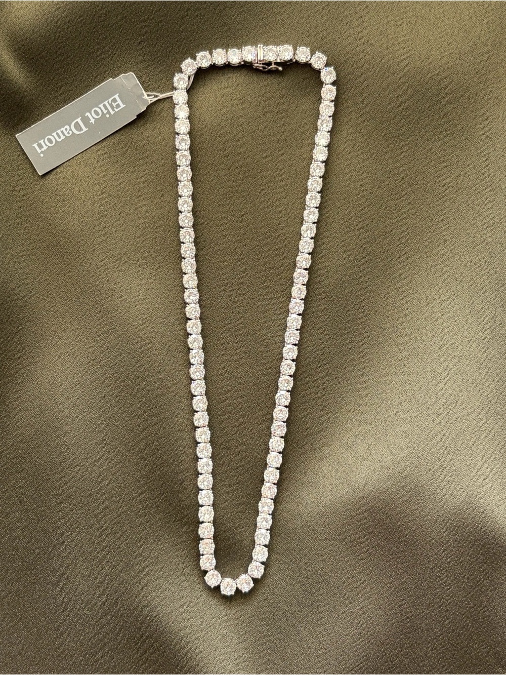✨ STUNNING Elliot Danori Cubic Zirconia Tennis Necklace ✨